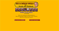 Desktop Screenshot of jacobvanholland.com